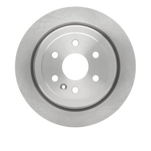 Cadillac SRX Brake Rotor (1) - Rear - R1 Concepts - Plain - `10-`16
